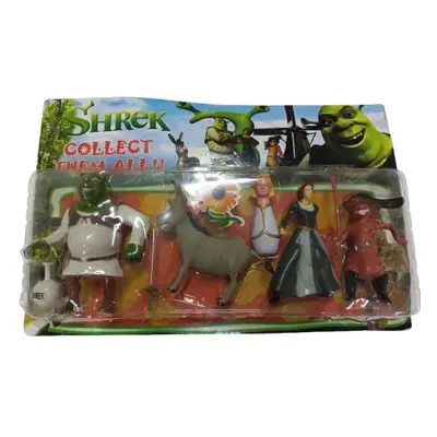 Shrek figura csomag, 8 db-os - ÚJ