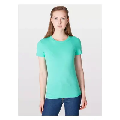 Női XXL-es mentazöld póló - American Apparel Fine Jersey 146 menta - ÚJ