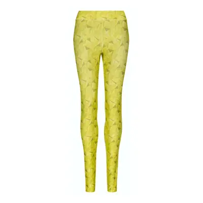 Női XS-es sárga mintás sportnadrág, leggings - Just Cool - ÚJ