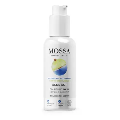 MOSSA Acne ACT arclemosó gél pattanásos bőrre (140ml)