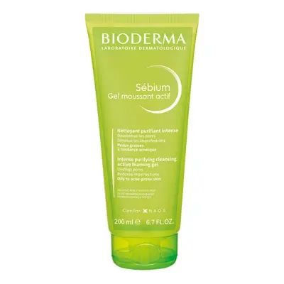 BIODERMA Sébium Gel moussant actif habzó gél (200ml)