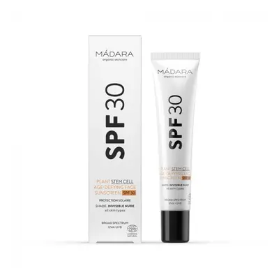 MÁDARA Bőröregedésgátló arckrém növényi őssejtekkel SPF30 (40ml)