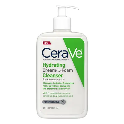 CERAVE Habzó krémtisztító normál, száraz bőrre (473ml)