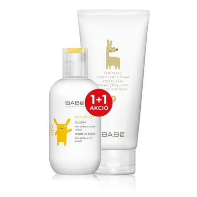 BABÉ Gyermek Atópiás testápoló+fürdető (200ml+200ml)