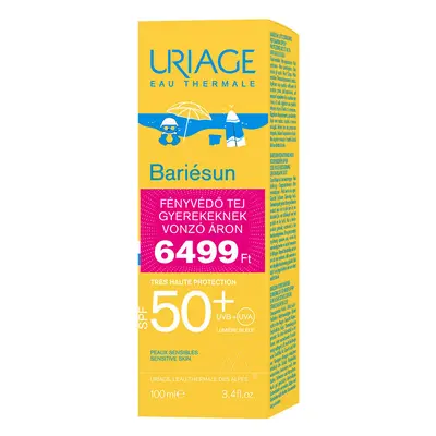 URIAGE Bariésun Kid gyermek naptej SPF50+ vonzó áron (100ml)