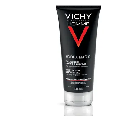 VICHY Homme Hydra Mag C hidratáló tusfürdõ és sampon (200ml)