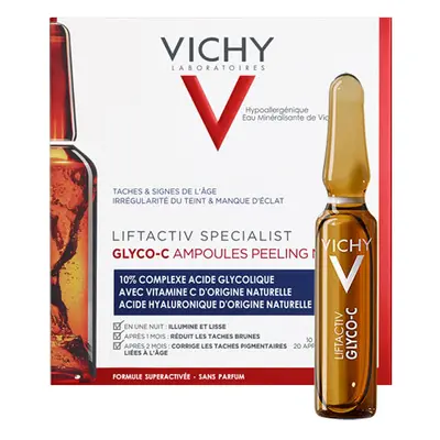 VICHY Liftactiv Specialist Glyco-C ampulla pigmentfoltok ellen (10x2ml)