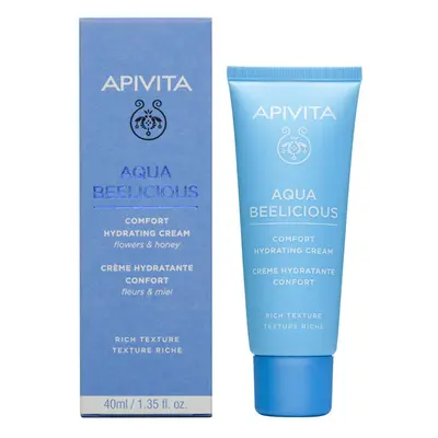 APIVITA Aqua Beelicious hidratáló rich krém normál/száraz bőrre (40ml)