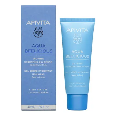 APIVITA Aqua Beelicious hidratáló gél-krém light zsíros/kombinált bőrre (40ml)