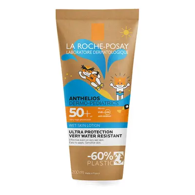 LA ROCHE-POSAY Anthelios Dermo-Pediatrics Wet skin naptej SPF50+ gyerek (200ml)