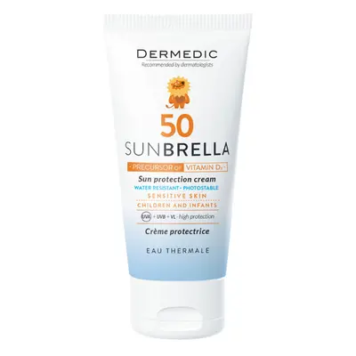 DERMEDIC Sunbrella Baby napfényvédő arckrém gyermekeknek és babáknak SPF50 (50ml)