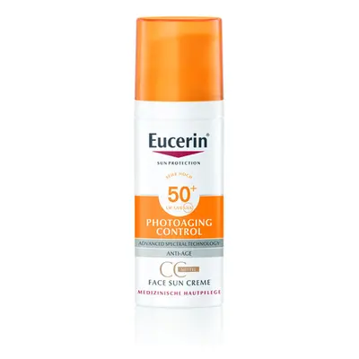 EUCERIN Sun Photoaging Control színezett napozó krém arcra FF50+ medium (50ml)