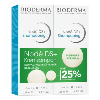 BIODERMA Nodé DS+ krémsampon duopack (125ml+125ml)