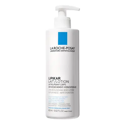 LA ROCHE-POSAY Lipikar lipidpótló testápoló tej bőrszárazság ellen (400ml)