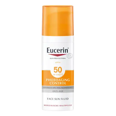 EUCERIN Sun Photoaging Control napozó fluid arcra FF50 (50ml)