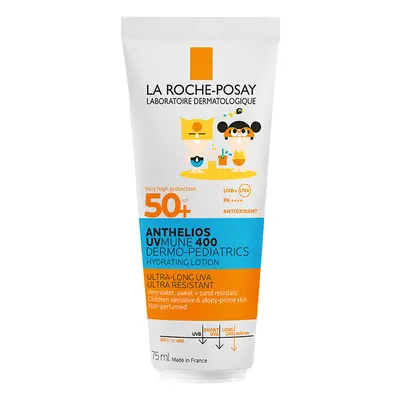 LA ROCHE-POSAY Anthelios UVMUNE400 Dermo-Pediatrics hidratáló napvédő tej SPF50+ gyermek (75ml)