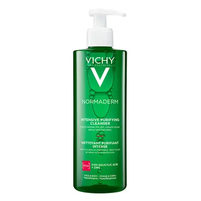 VICHY Normaderm Phytosolution intenzív tisztító gél aknéra hajlamos bőrre (400ml)