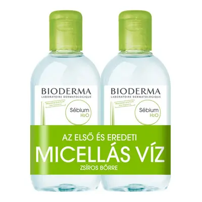 BIODERMA Sébium H2O micellás arc- és sminklemosó oldat duopack (250ml+250ml)