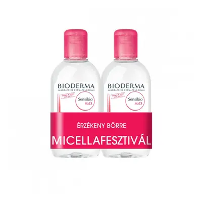 BIODERMA Sensibio H2O micellás arc- és sminklemosó oldat duopack (250ml+250ml)