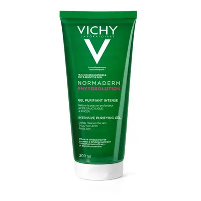 VICHY Normaderm Phytosolution intenzív tisztító gél aknéra hajlamos bőrre (200ml)