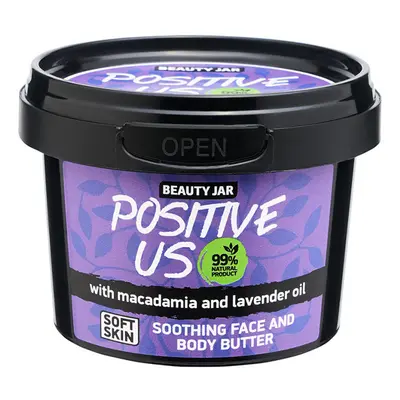 BEAUTY JAR Positive Us nyugt. arc- és testvaj (90g)