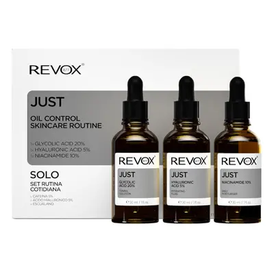 REVOX Just Bőrápolási rutin szett zsíros bőrre (3x30ml)