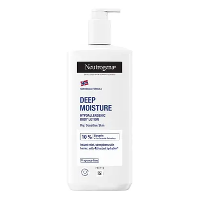 NEUTROGENA Deep Moisture testápoló érzékeny bőrre (400ml)