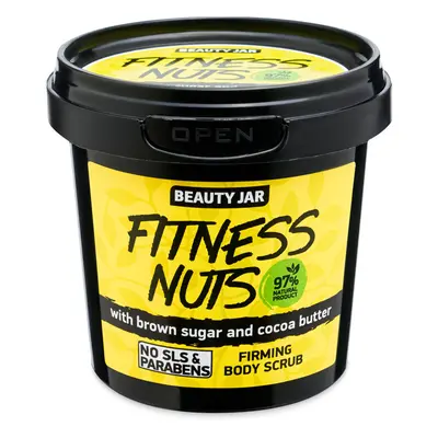 BEAUTY JAR Fitness Nuts feszesítő testradír (200g)