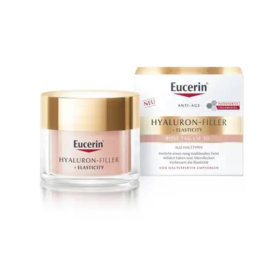 EUCERIN Hyaluron-Filler + Elasticity bőrtömörséget regeneráló nappali arckrém SPF30 rose (50ml)