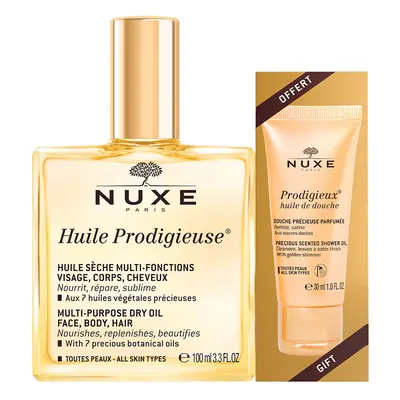 NUXE Huile Prodigieuse Többfunkciós száraz olaj + ajándék tusfürdő gél (100ml+30ml)