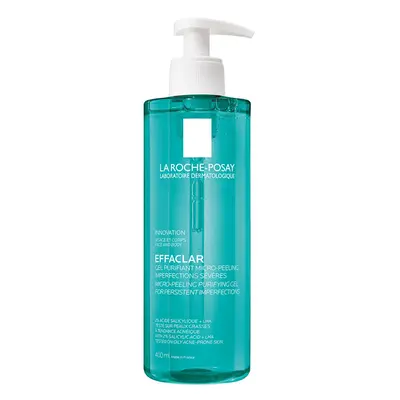 LA ROCHE-POSAY Effaclar Mikro-hámlasztó tisztító gél (400ml)