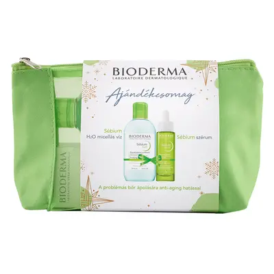 BIODERMA szett Sébium szérum ajándék H2O micellás oldattal (30ml+250ml)