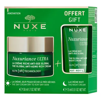 NUXE Nuxuriance ULTRA gazdag nappali krém szett (50ml+15ml)