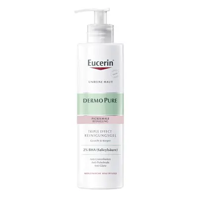 EUCERIN DermoPure hármas hatású mélytisztító zselé (400ml)