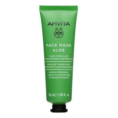 APIVITA Express hidratáló, feszesítő arcmaszk Aloe Vera (50ml)