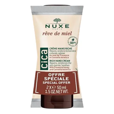 Nuxe Reve de Miel Cica gazdag kézkrém DUO 50ml+50ml