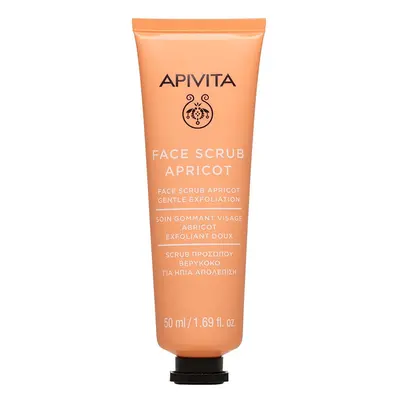 APIVITA Express hámlasztó arcradír Sárgabarackkal (50ml)