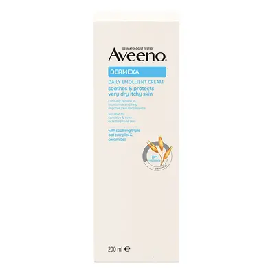 AVEENO Dermexa bőrpuhító illatmentes testápoló krém (200ml)