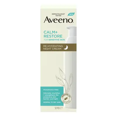 AVEENO Calm+ Restore hidratáló éjszakai arckrém (50ml)