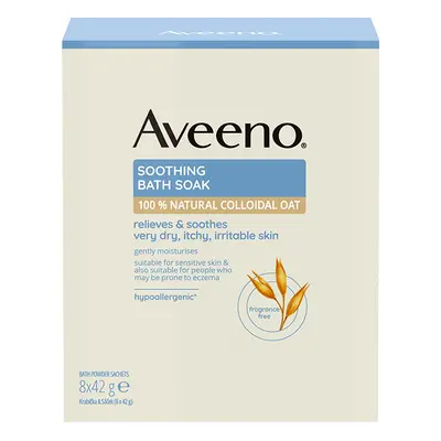 AVEENO Nyugtató fürdőpor (8x42g)