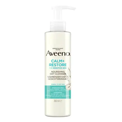 AVEENO Calm+ Restore tápláló arctisztító zabbal (200ml)