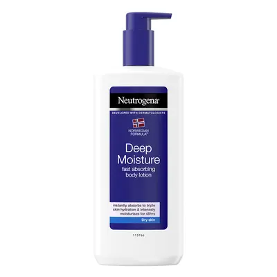 NEUTROGENA Deep Moisture testápoló száraz bőrre (400ml)