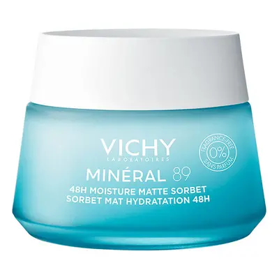 VICHY Mineral 89 48H hidratáló, mattító sorbet (50ml)