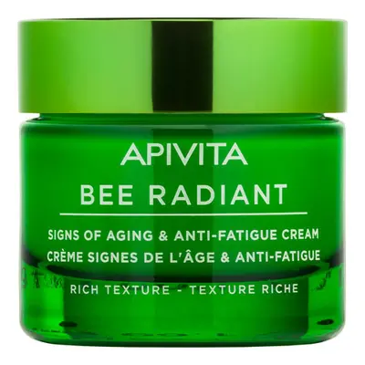 APIVITA Bee Radiant Bőröregedés elleni arckrém rich (50ml)