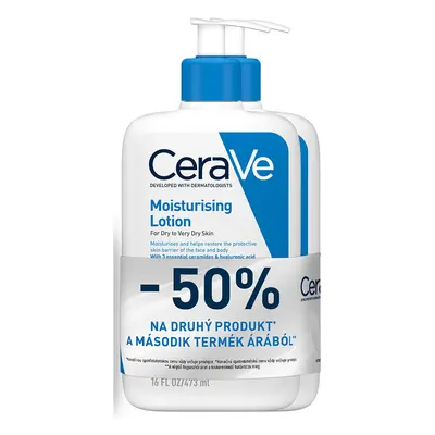 CERAVE Hidratáló testápoló tej Duopack (2x473ml)