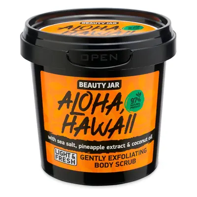 BEAUTY JAR Aloha, Hawaii gyengéd hámlasztó testradír (200g)