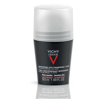 VICHY Homme Izzadságszabályozó golyós dezodor 72H hatékonysággal (50ml)