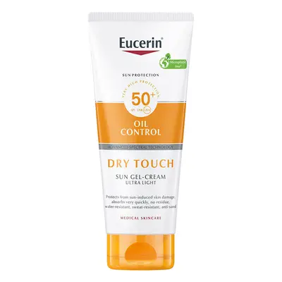 EUCERIN Sun Oil Control Dry Touch napozó krém-gél testre SPF50+ (200ml)