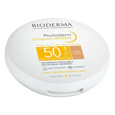 BIODERMA Photoderm Compact Mineral púder SPF50+ golden (arany) (10g)