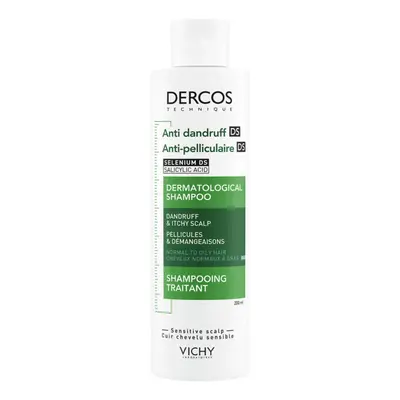 VICHY Dercos korpásodás elleni sampon normál/zsíros hajra (200ml)